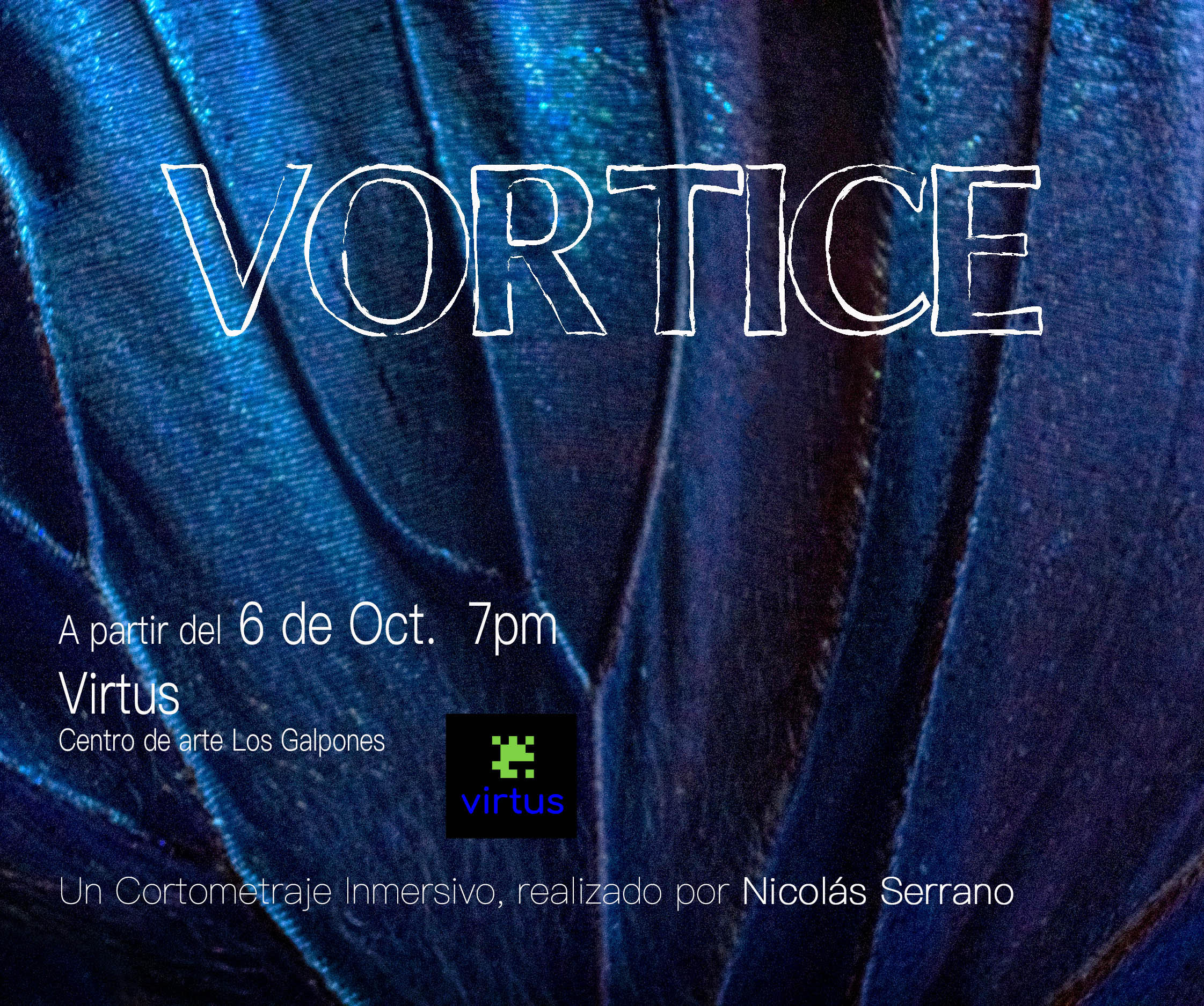 “Vórtice” un cortometraje inmersivo de Nicolás Serrano