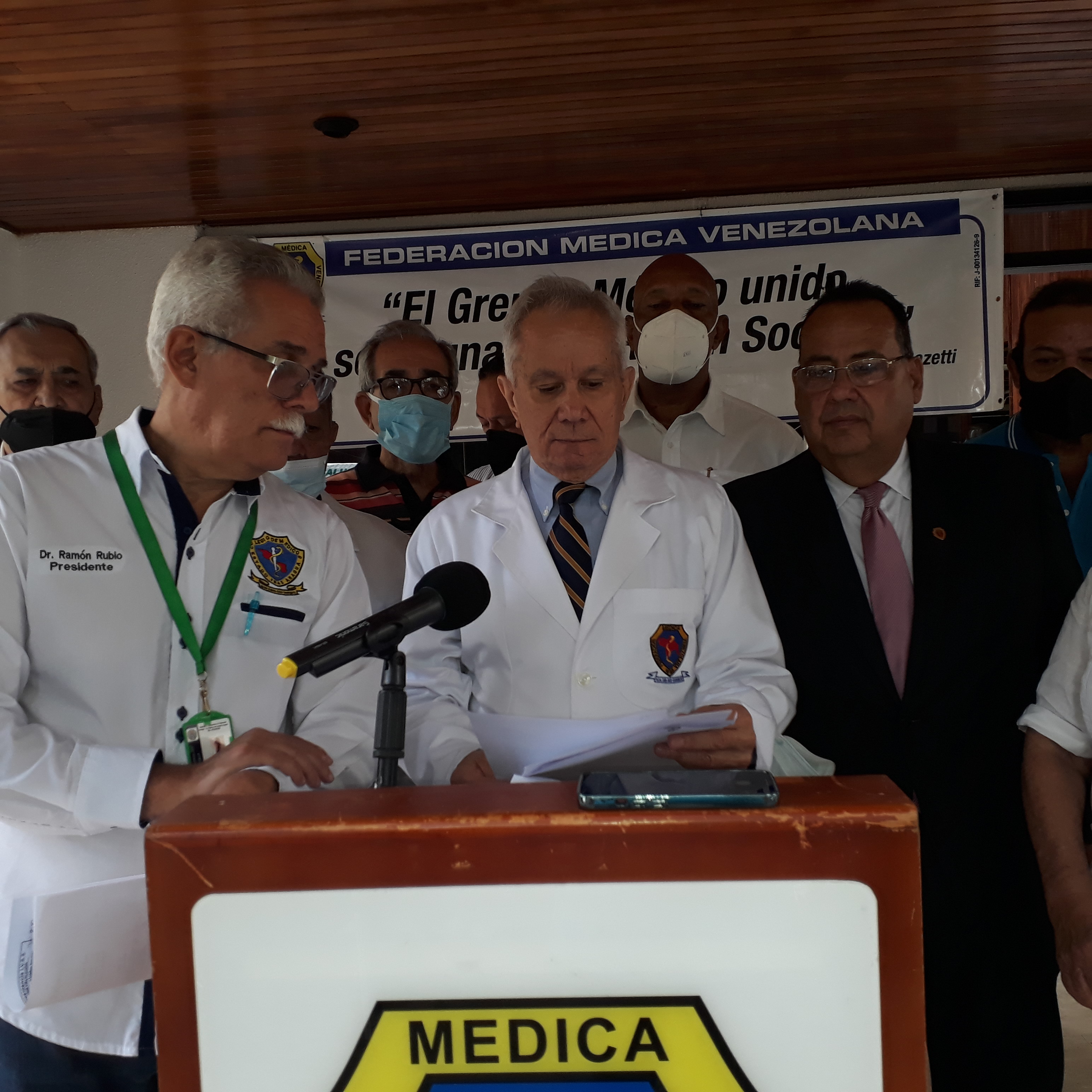 Instalaron Centro de Acopio en sede de la Federación Médica Venezolana