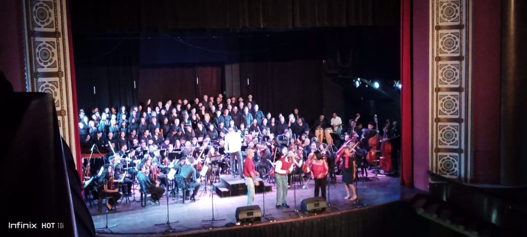 Apoteósico concierto musical “Alí Primera Sinfónico” en el Teatro Juares