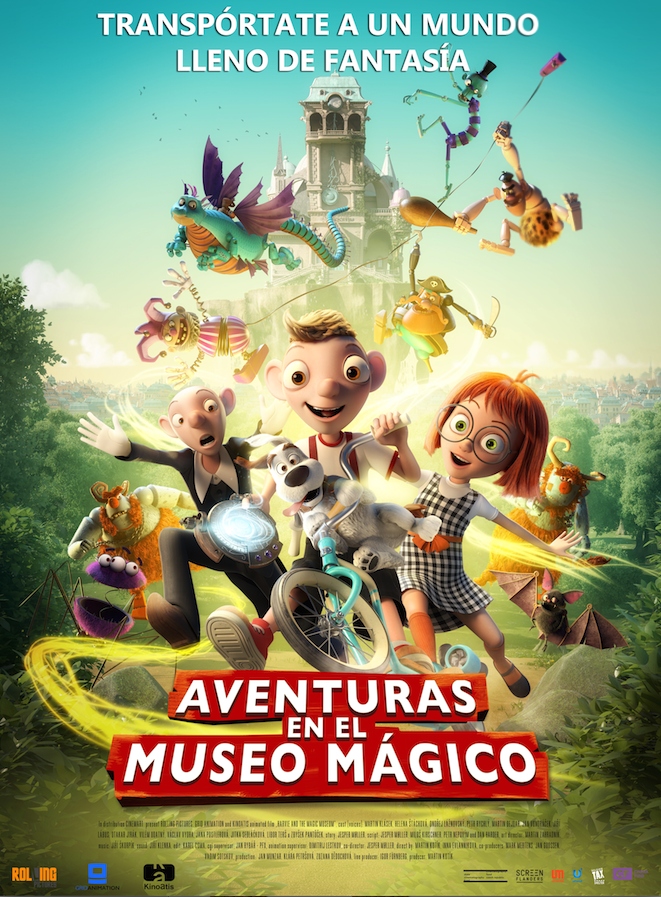 Un mundo lleno de fantasía llega a los cines con Harvie: Aventuras en el Museo Mágico