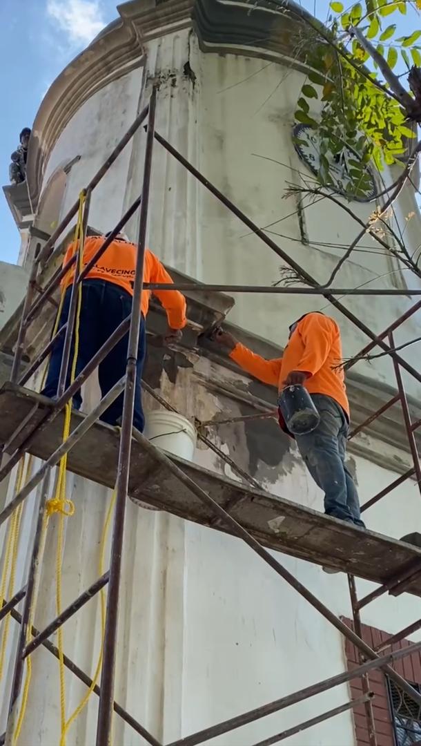 Continúa restauración del Santuario Arquidiocesano del Nazareno de Los Rastrojos