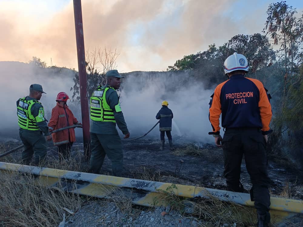 Comando Unificado contra Incendios Forestales atendió 41 incendios en el estado Lara