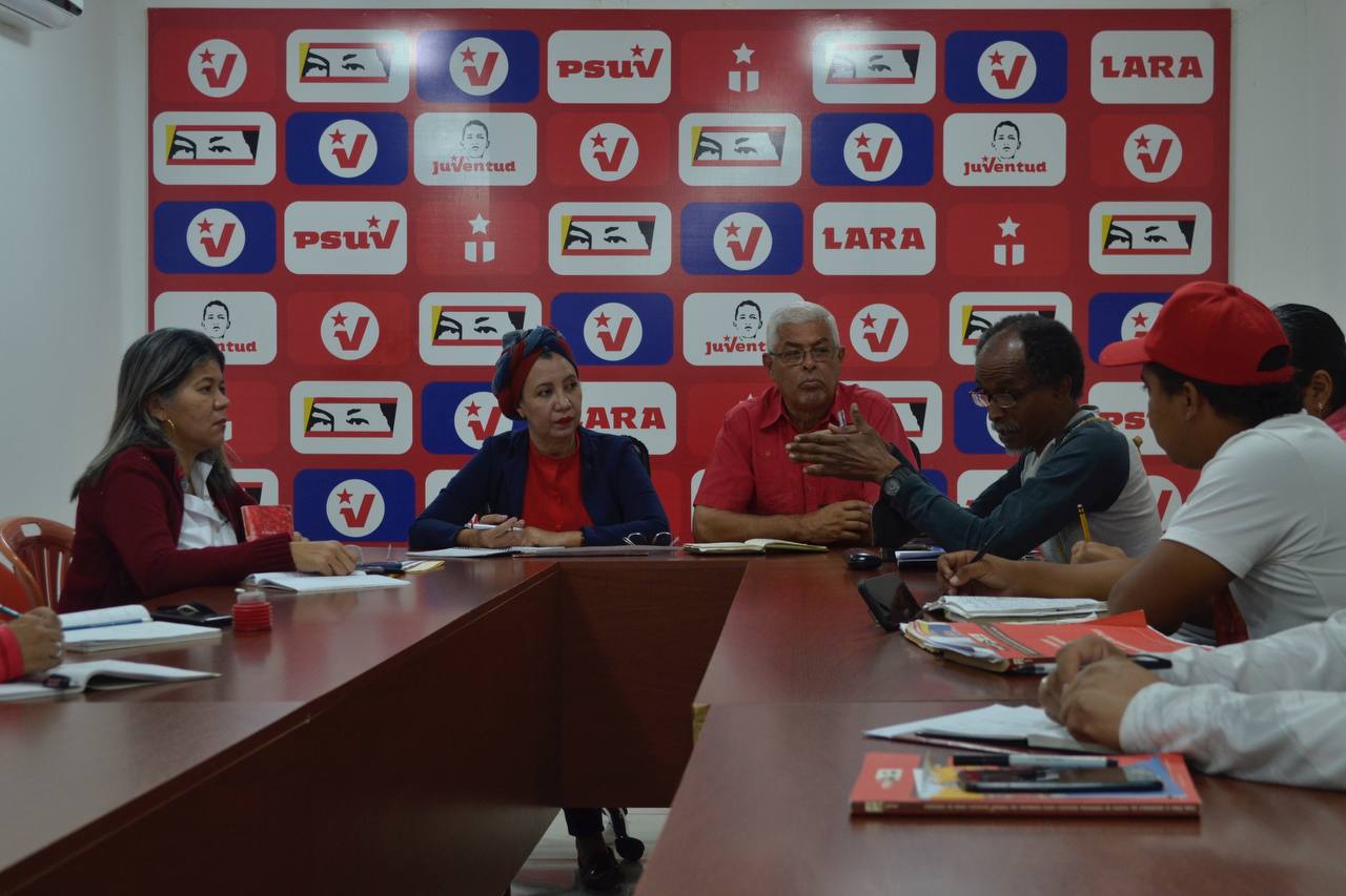 En Lara: Equipo formador del PSUV sigue desplegado en la entidad