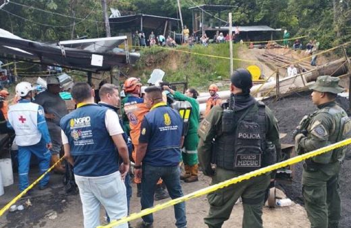 Asciende a 11 los fallecidos por la explosión de una mina en Colombia