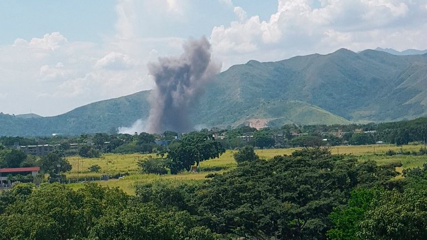 Granada del 2011 fue causante de explosión en sede del CAVIM