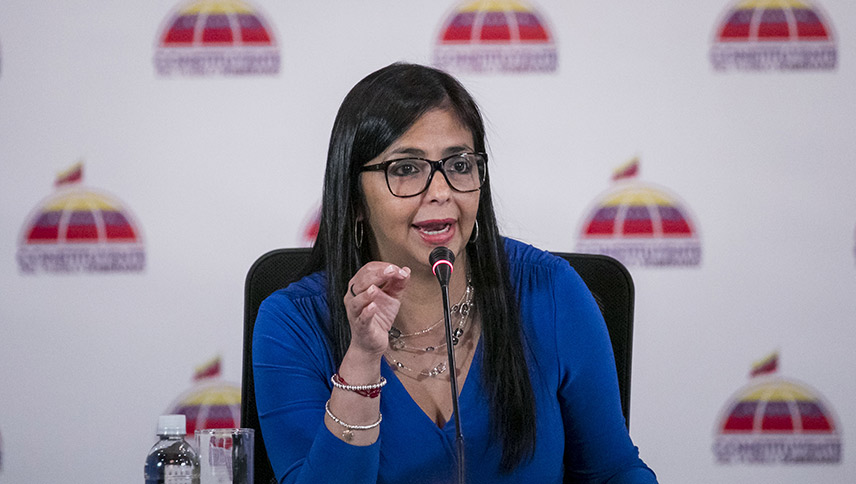 Delcy Rodríguez: 13 mil centros electorales están listos para este 15O