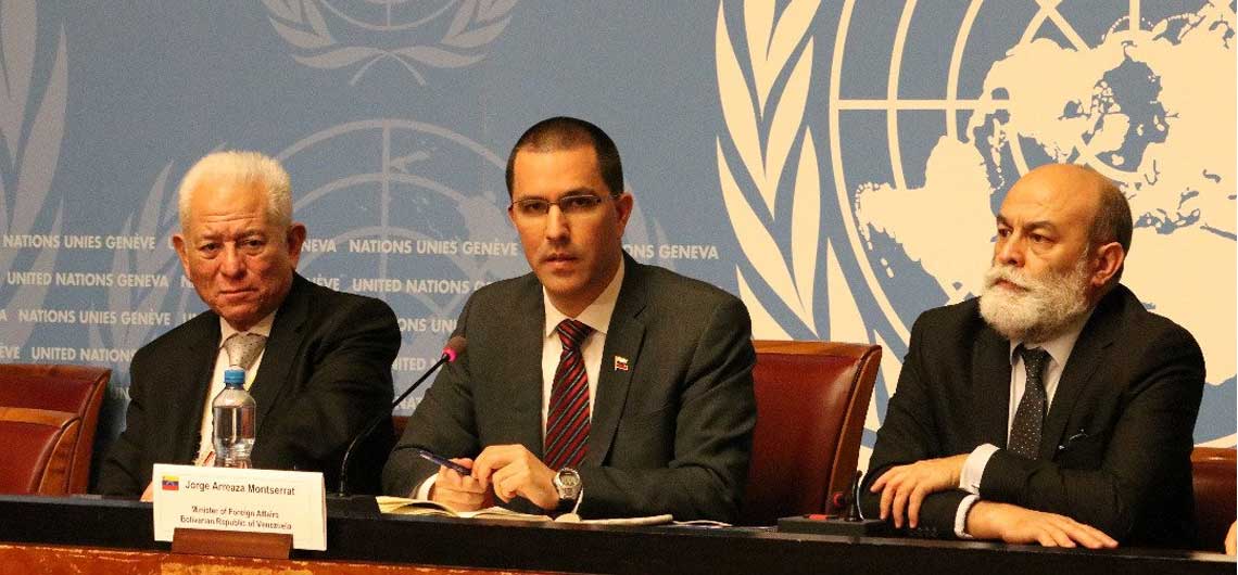Arreaza: La normalización en las relaciones con España depende del Gobierno de Madrid