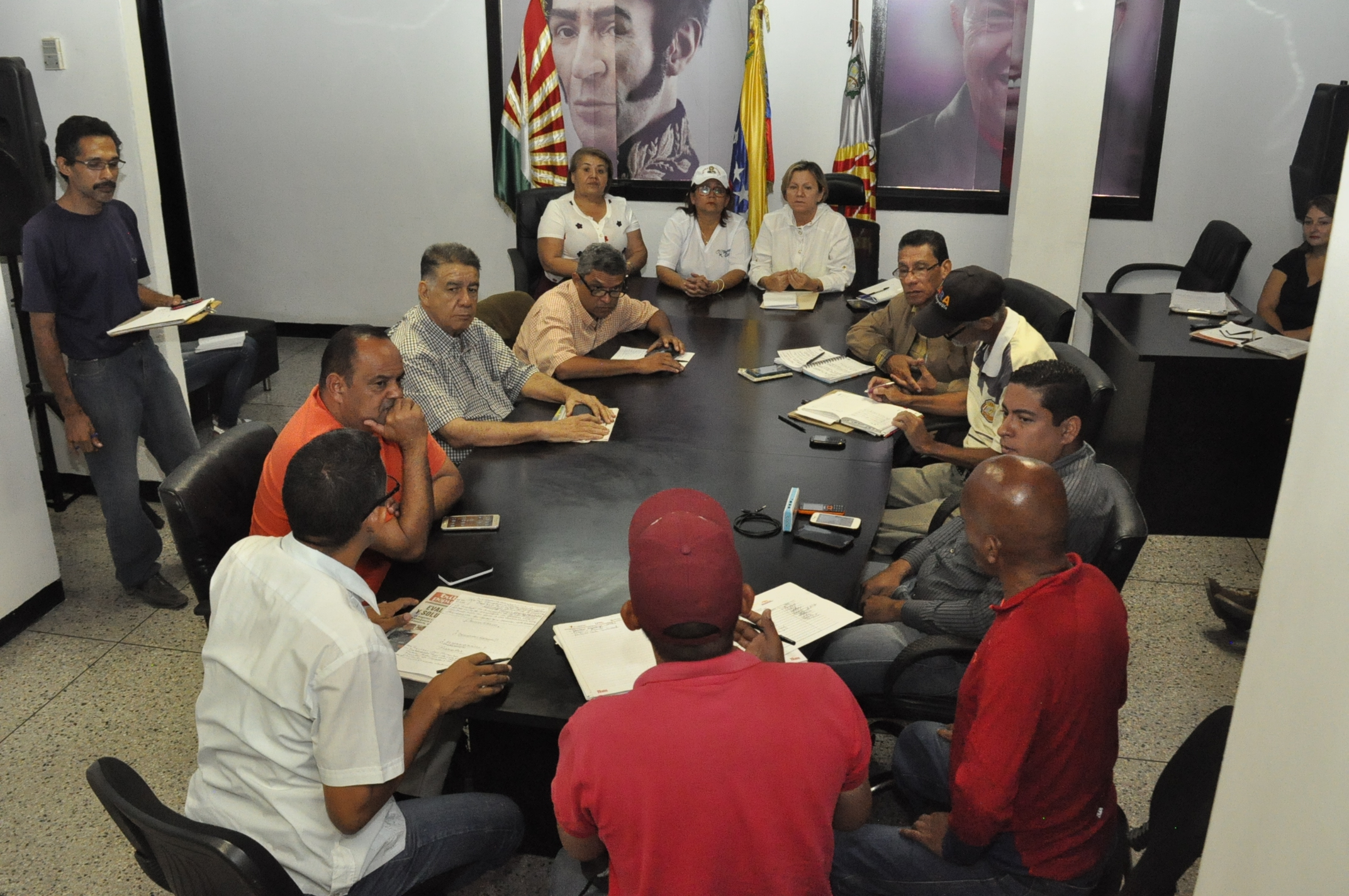 Concejales de Iribarren sostuvieron reunión con la empresa Gas Comunal