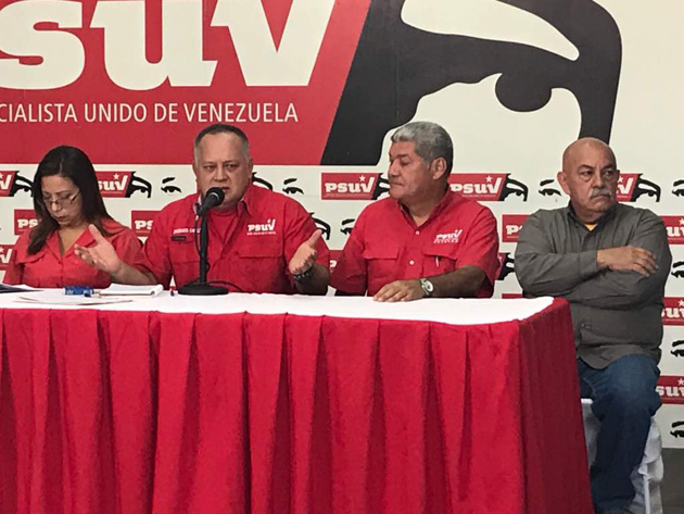 Diosdado Cabello: Rechazamos la declaración de Donald Trump contra Venezuela