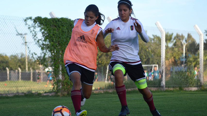 Vinotinto sub17 femenina juega este martes ante Chile