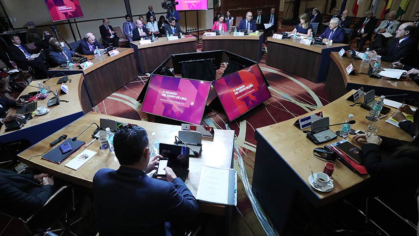 Grupo de Lima y EE.UU. piden a Venezuela elecciones con “garantías”