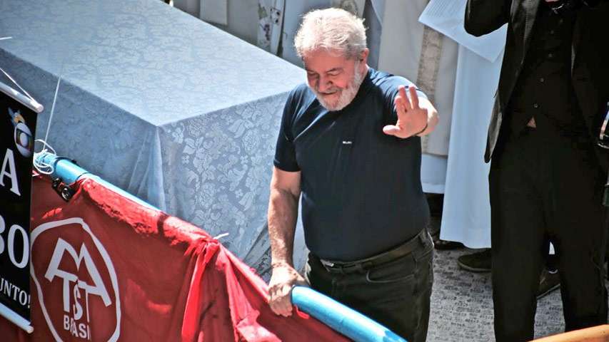 Lula: Voy a atender el mandato de prisión