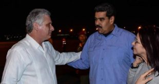 Presidente Maduro llegó a La Habana para reunirse con Díaz-Canel