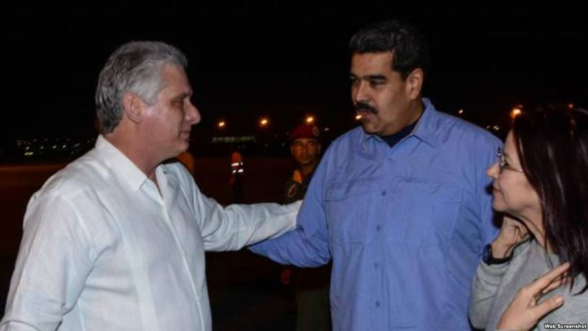 Presidente Maduro llegó a La Habana para reunirse con Díaz-Canel