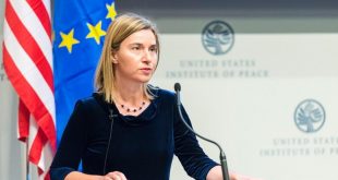 La Alta Representante de la Unión Europea (UE) para Relaciones Exteriores, Federica Mogherini.