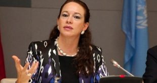 Ministra de exteriores de Ecuador María Fernanda Espinosa