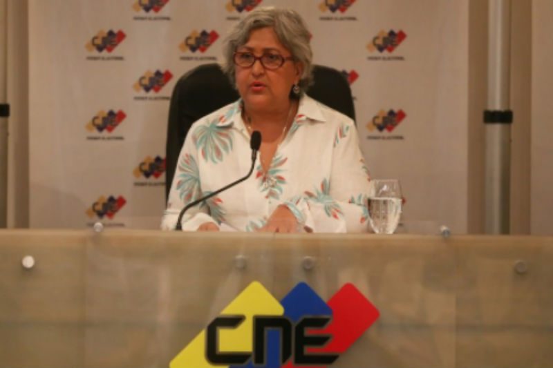 Tibisay Lucena: Más del 80% de los centros electorales están constituidos en el país