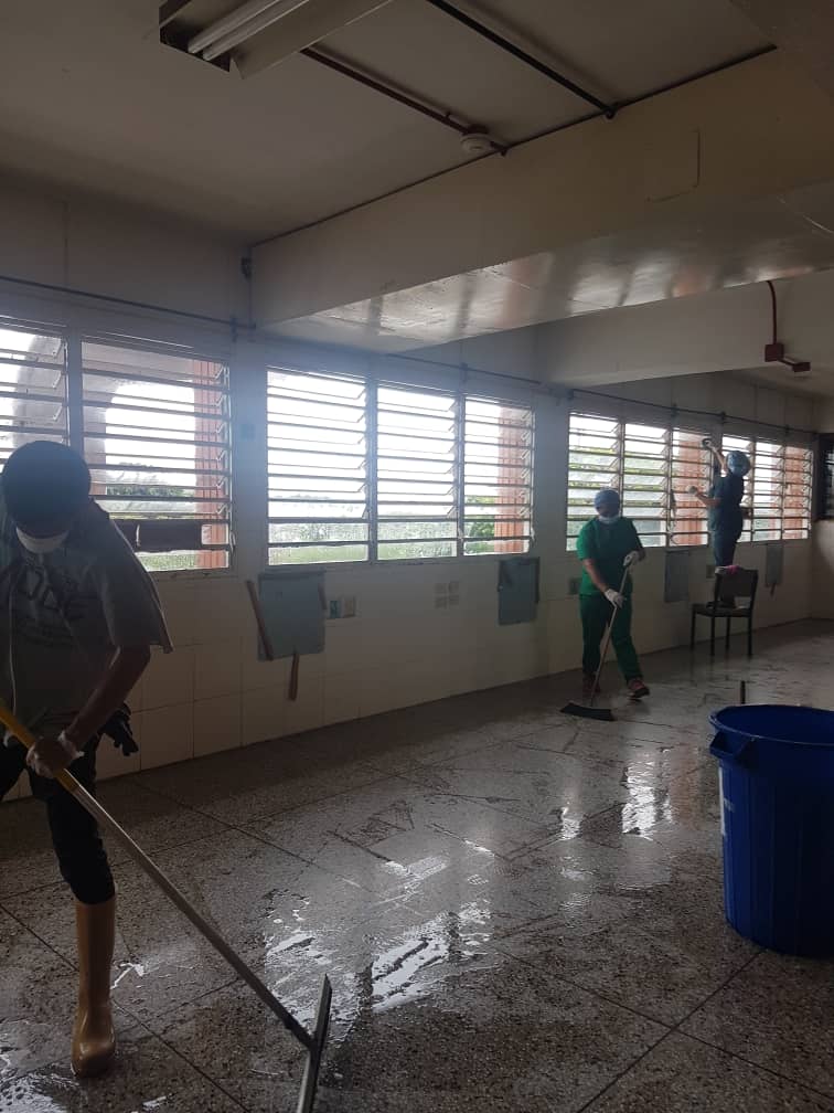 Realizan limpieza profunda en el área de neonatología del Hospital pediátrico de Barquisimeto