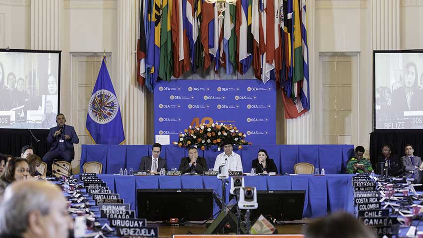 OEA continuará este martes tratando la posible suspensión de Venezuela