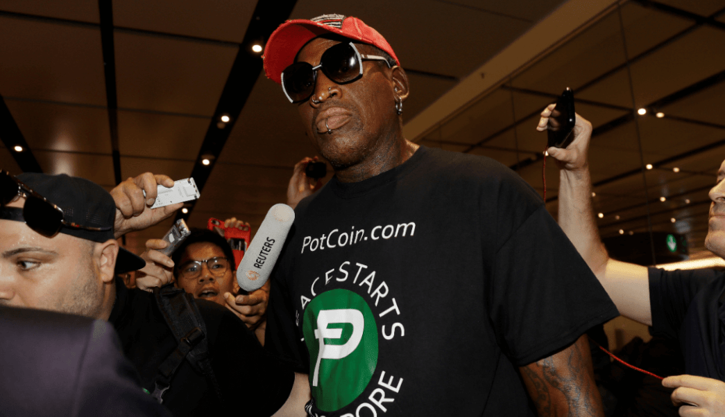 Dennis Rodman expresa entre lágrimas su apoyo a la cumbre entre Trump y Kim