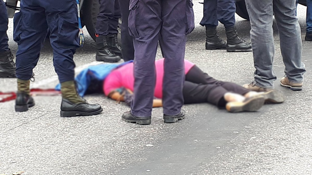 Bala perdida acabó con la vida de una mujer de la tercera edad