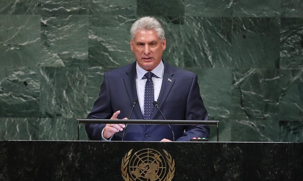 El presidente cubano Miguel Díaz-Canel reafirmó su respaldo al gobierno de Nicolás Maduro