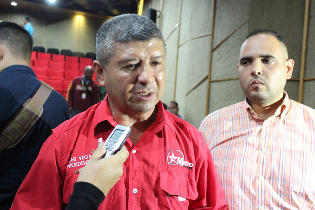 El Presidente del Metro de Caracas denunció la reventa de Tarjetas inteligentes