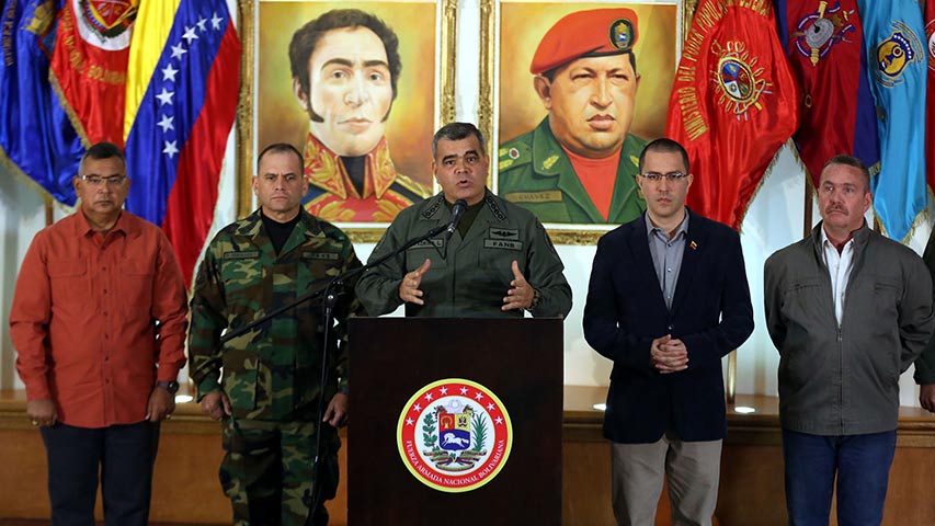 Padrino: En Venezuela no hay cabida para grupos paramilitares