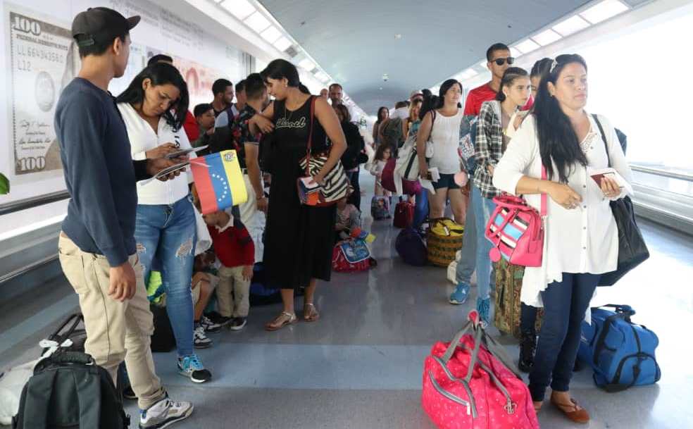 Más de 80 venezolanos regresan desde Chile a través del Plan Vuelta a la Patria