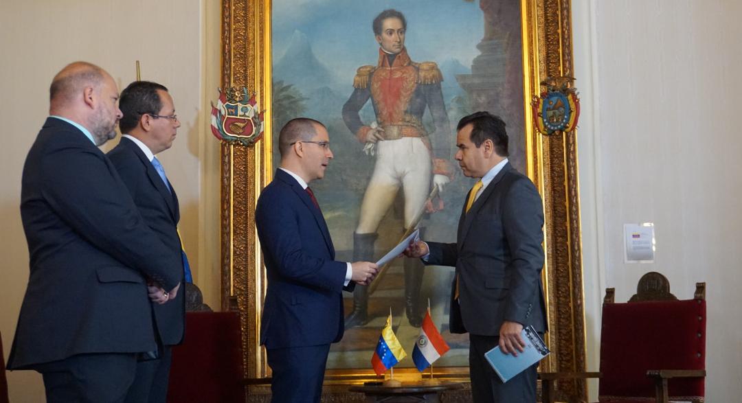 Venezuela entregó nota de protesta contra acciones del Grupo de Lima