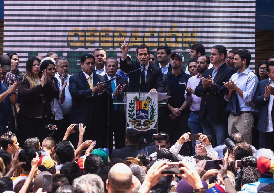 Guaidó: “El llamado es a protestar de manera pacífica”