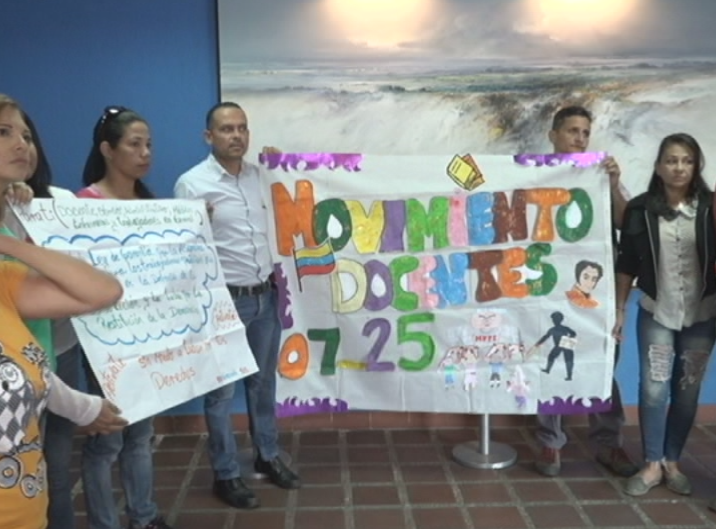 Profesores del estado Lara continúan alzando su voz de protesta