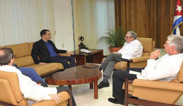 Canciller Arreaza se reunió en la Habana Cuba para “reforzar fraternidad”
