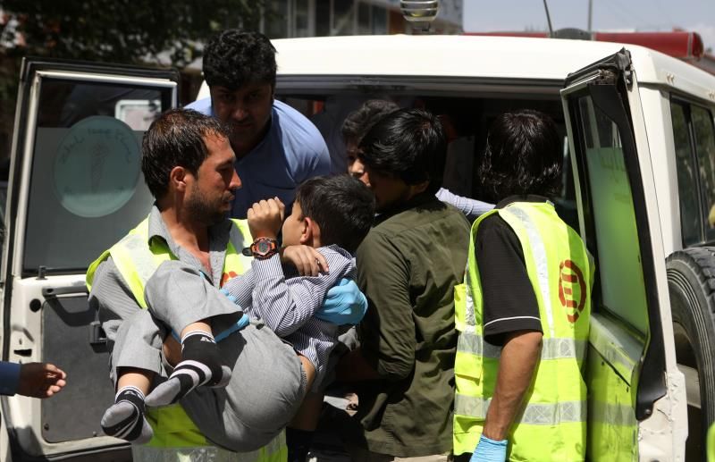 11 muertos y 65 heridos en un ataque talibán a un edificio gubernamental en Kabul