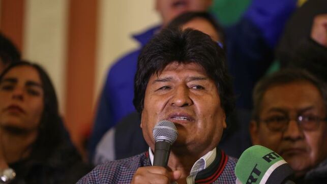 Morales afirma que la derecha se preparó con apoyo internacional para un «golpe de Estado»