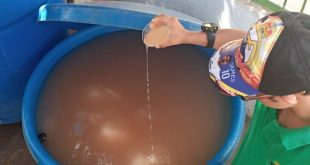Zonas de Iribarren reciben aguas turbias por las tuberías
