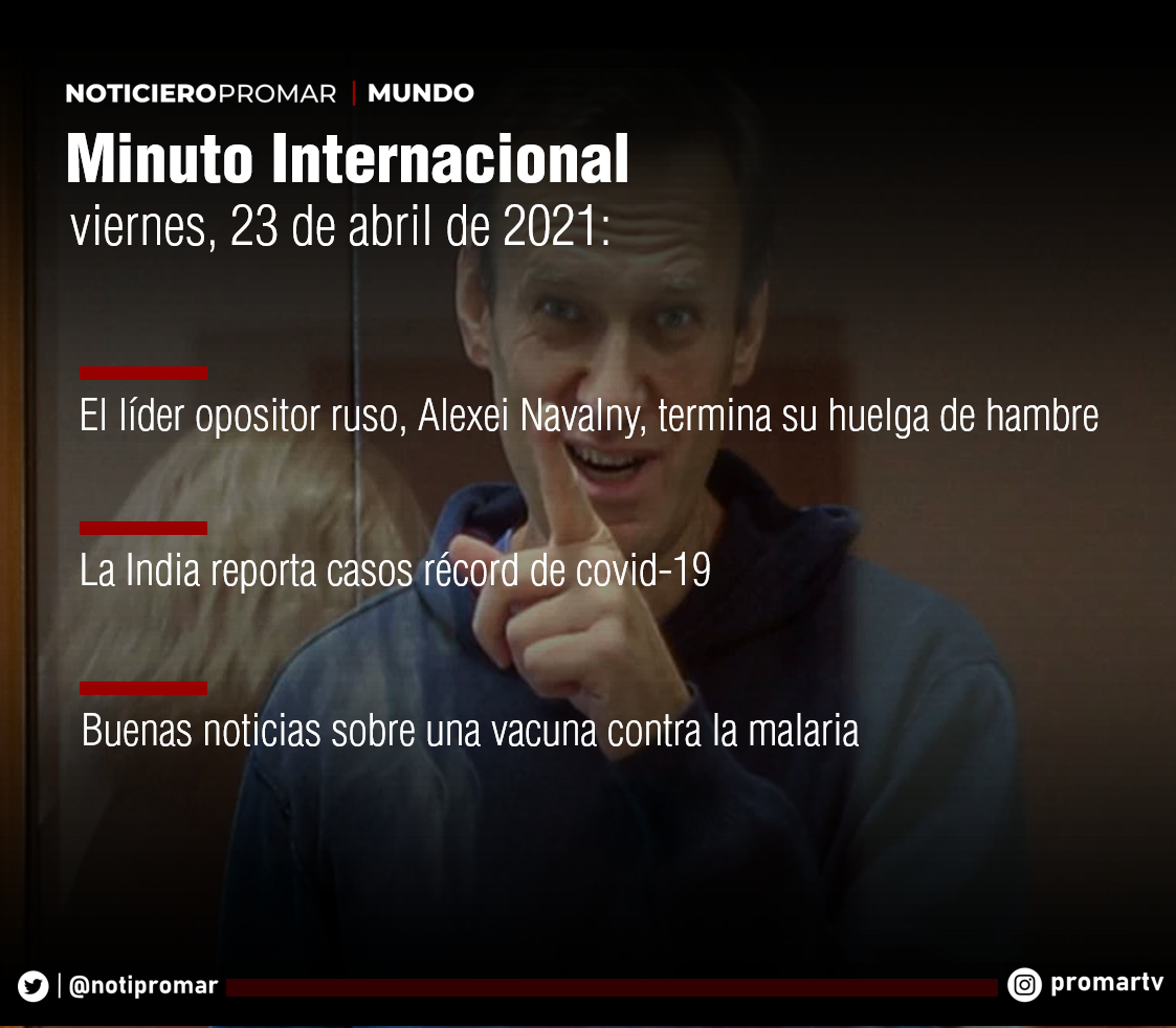 Minuto Internacional: viernes, 23 de abril de 2021