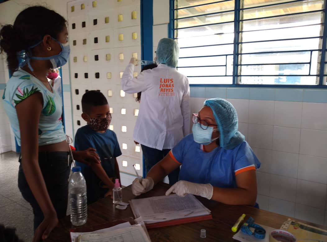 80 niños del municipio Iribarren fueron beneficiados con jornada de despistase nutricional