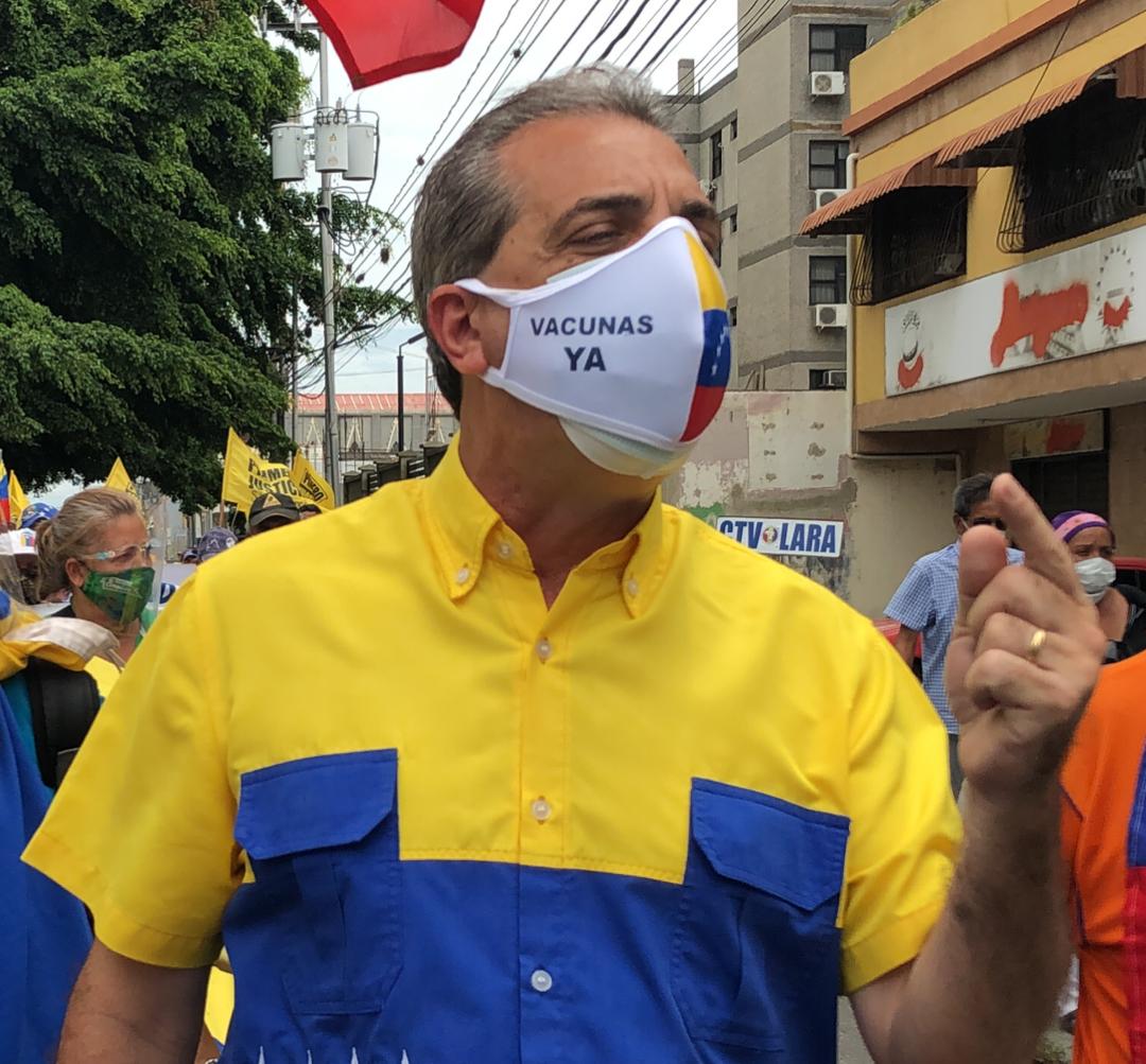 Biagio Pilieri pidió respuestas ante exigencias de vacunas para todos los yaracuyanos