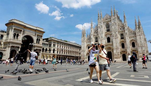 En Italia eliminaron el uso obligatorio de mascarillas en espacios abiertos