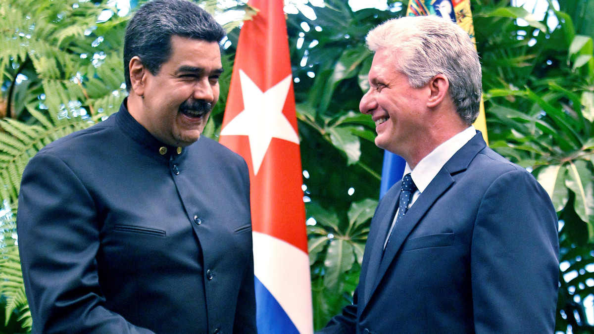 Pdte. Nicolás Maduro expresó su respaldo a su homólogo Díaz-Canel tras protestas en Cuba