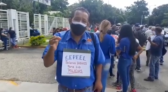 Trabajadores del Hospital Central de Barquisimeto exigen mejores condiciones laborales