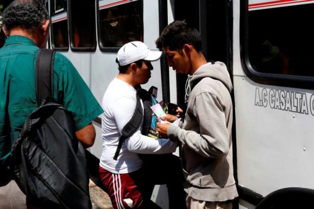 TRANSPORTE RECORIDO POR LA CIUDAD 20 3 2019 VC 2019VC