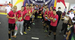 Caracas y Lara se alzaron con medallas en fútbol sala masculino