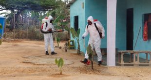 Comunidad rural El Chotero de Crespo recibió la Jornada de Desinfección