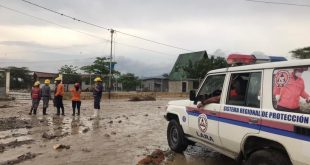 Cuerpos de Seguridad desplegados en el estado Lara ante fuertes precipitaciones