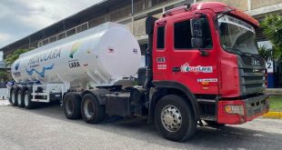 Hidrolara recibió cisterna de 32 mil litros para continuar el abastecimiento a comunidades