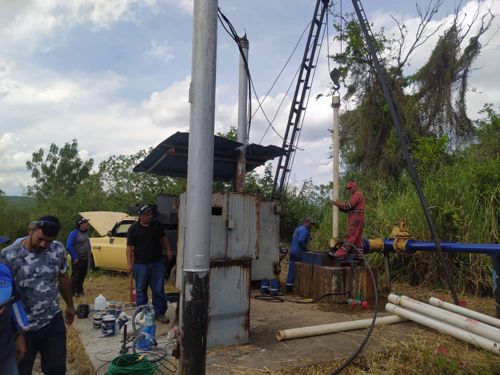 Después de 13 años reactivaron el suministro de agua por tubería a Chirgua