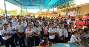 Bricomiles Educativas benefician a 450 niños con la rehabilitación de Centros Educativos en Iribarren