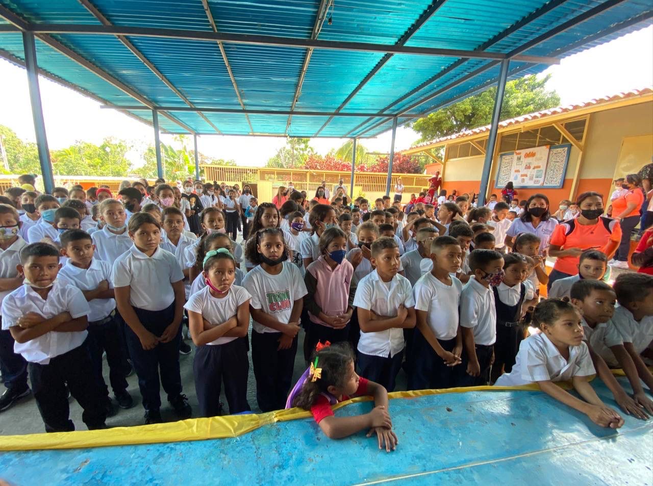 Bricomiles Educativas benefician a 450 niños con la rehabilitación de Centros Educativos en Iribarren